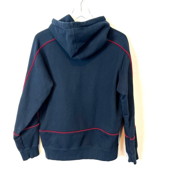 Supreme navy Hoodie sweater S - Picture 2 of 8